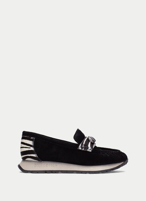 mocasín sport kansas noir-zebre