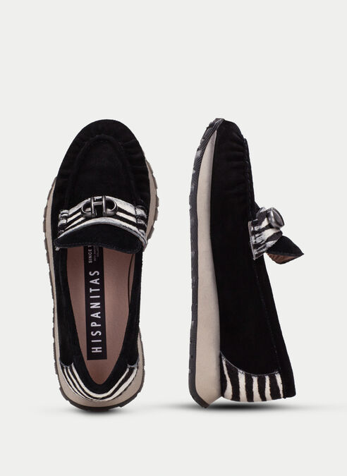 mocasín sport kansas noir-zebre