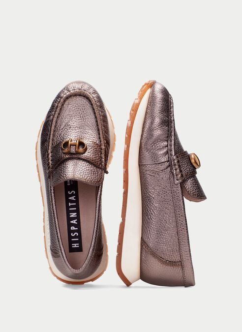 mocasín sport kansas metal-taupe