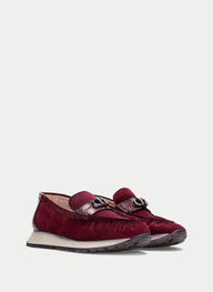 zapatos mocasín sport kansas vino - hispanitas