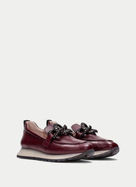 zapatos mocasín sport kansas wine - hispanitas