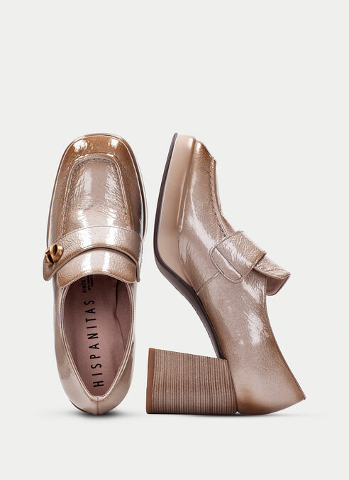 mocasin tokio taupe