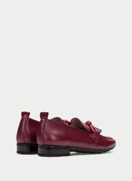 zapatos mocasin genova vino - hispanitas