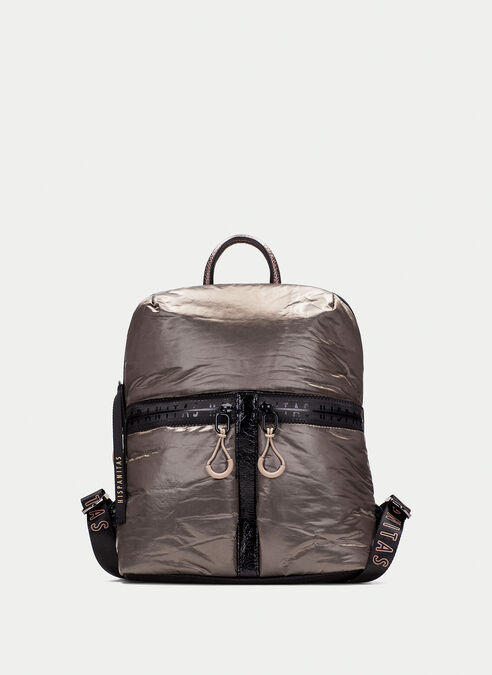 mochila  taupe