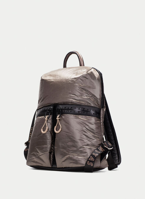 mochila  taupe