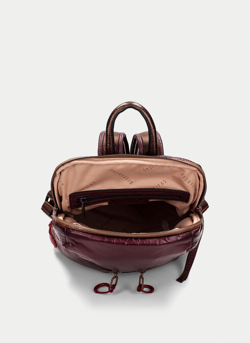 mochila  vino