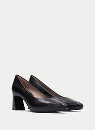 zapatos salones atlanta negro - hispanitas