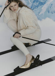 scarpe decollete giorgia platino - hispanitas