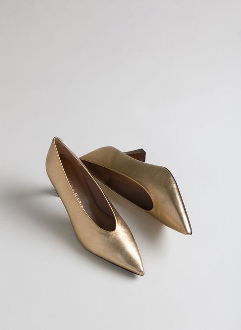 décolleté giorgia platino