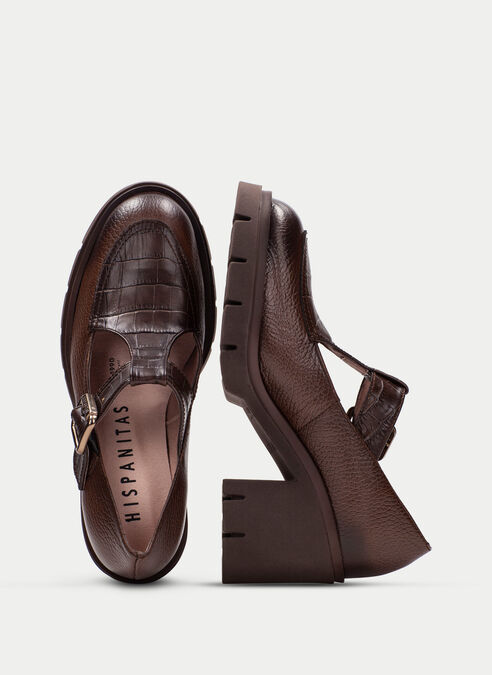 t-strap zurich hazelnut