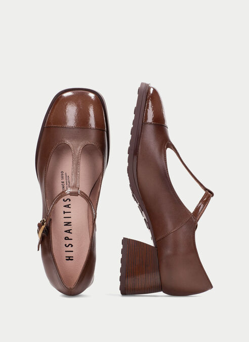 t-strap marsella hazelnut
