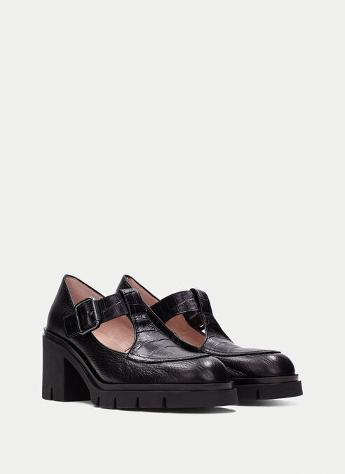 t-strap zurich noir