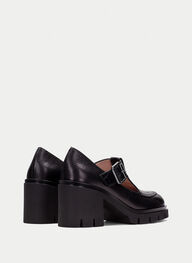 zapatos t-strap zurich negro - hispanitas