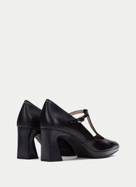 zapatos t-strap atlanta negro - hispanitas