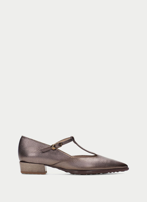 t-strap turin metal-taupe