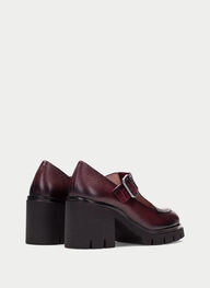 zapatos t-strap zurich vino - hispanitas