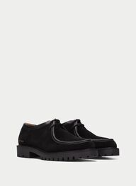 zapatos wallabee  negro - hispanitas