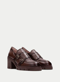 chaussures chaussures-à-boucles zurich hazelnut - hispanitas