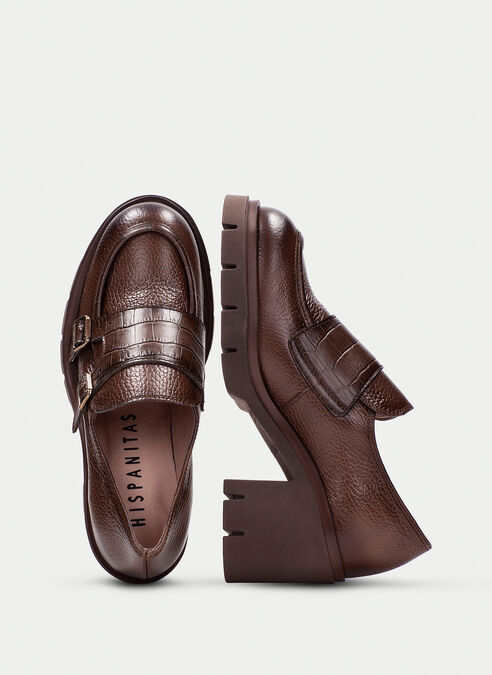 zapatos con hebilla zurich hazelnut