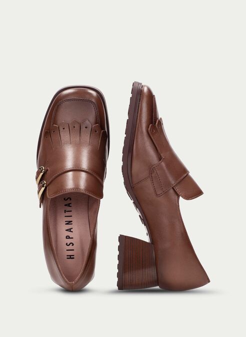 zapatos con hebilla marsella hazelnut