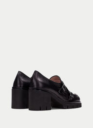 chaussures chaussures-à-boucles zurich noir - hispanitas