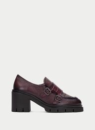 chaussures chaussures-à-boucles zurich vin - hispanitas