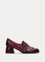 chaussures chaussures-à-boucles marsella vin - hispanitas