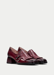 chaussures chaussures-à-boucles marsella vin - hispanitas