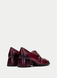chaussures chaussures-à-boucles marsella vin - hispanitas