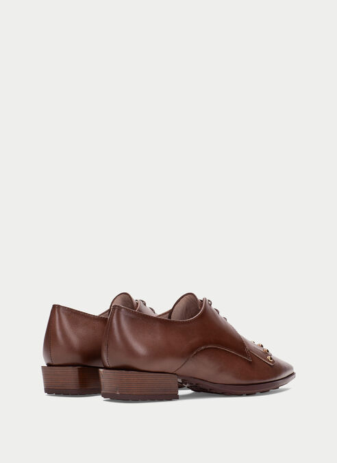 zapatos planos turin hazelnut