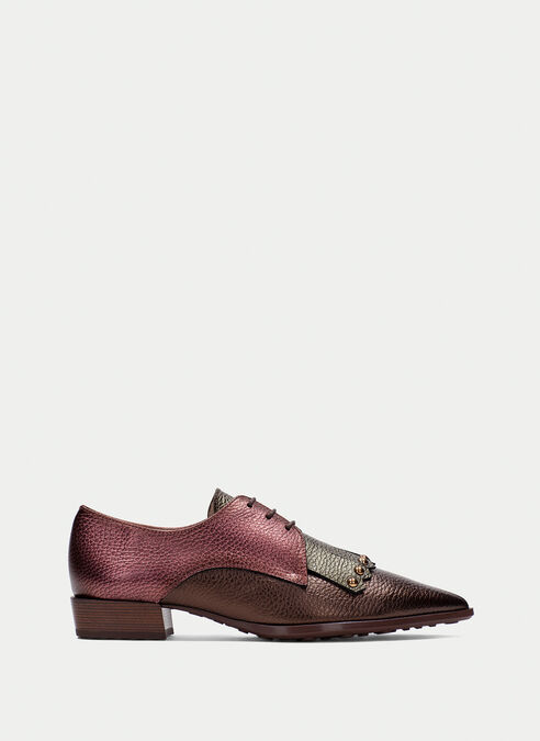 zapatos planos turin multi-metal