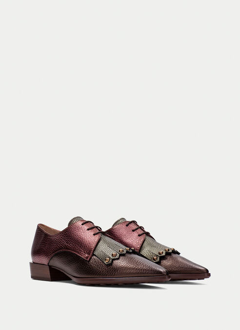zapatos planos turin multi-metal