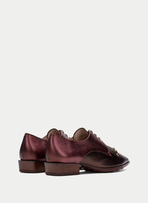 zapatos planos turin multi-metal