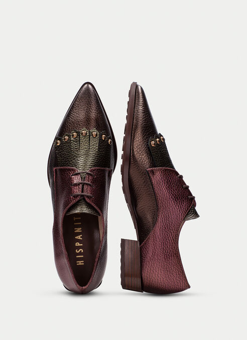 zapatos planos turin multi-metal
