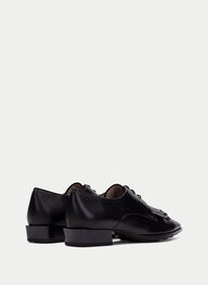 zapatos zapatos planos turin negro - hispanitas