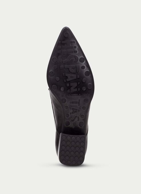 zapatos planos turin noir-python