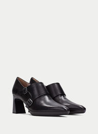 zapatos zapatos tacón atlanta negro - hispanitas