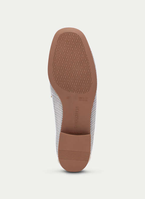 mocasin kenia blanche