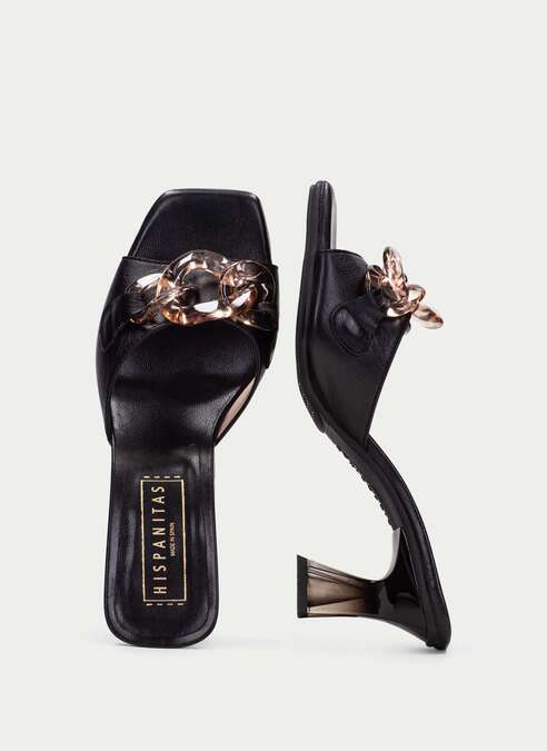mule greta noir