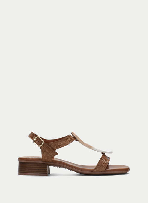 sandalias planas lara tan