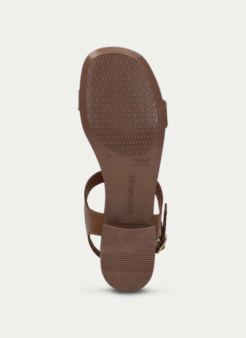 sandalias planas lara tan