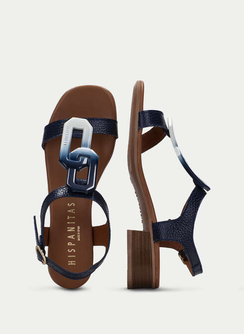 sandalias planas lara jeans