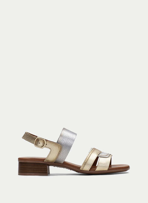sandalias planas lara metals