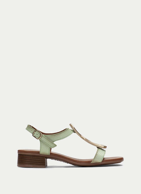 sandalias planas lara mint