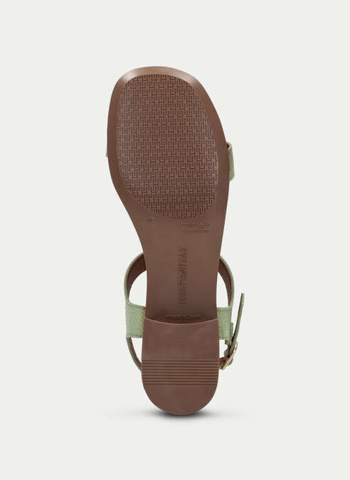 sandalias planas lara mint