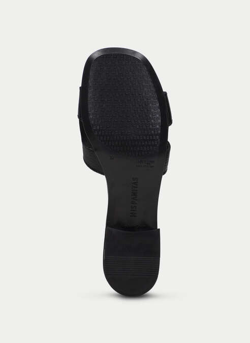 sandalias planas lara black