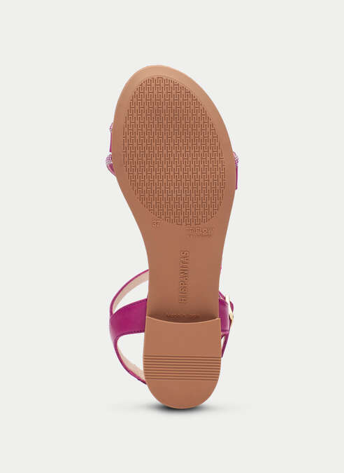 sandalias planas lena orchid
