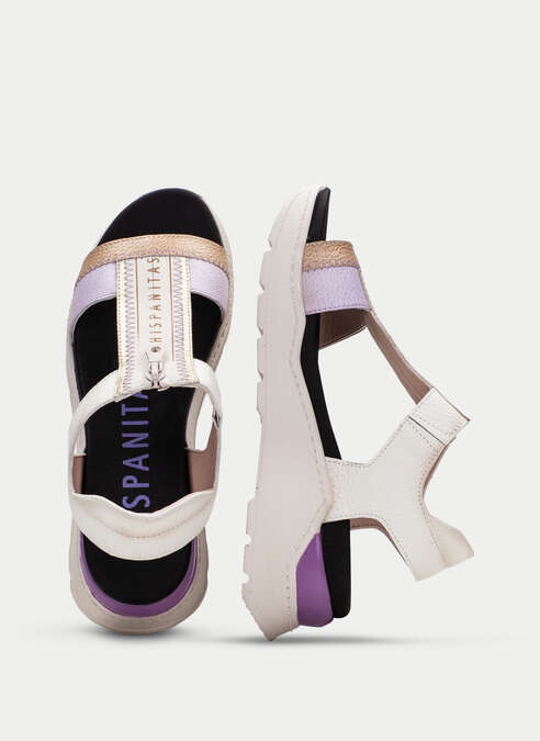 sandalias sport grazia blanche-camel-lavander