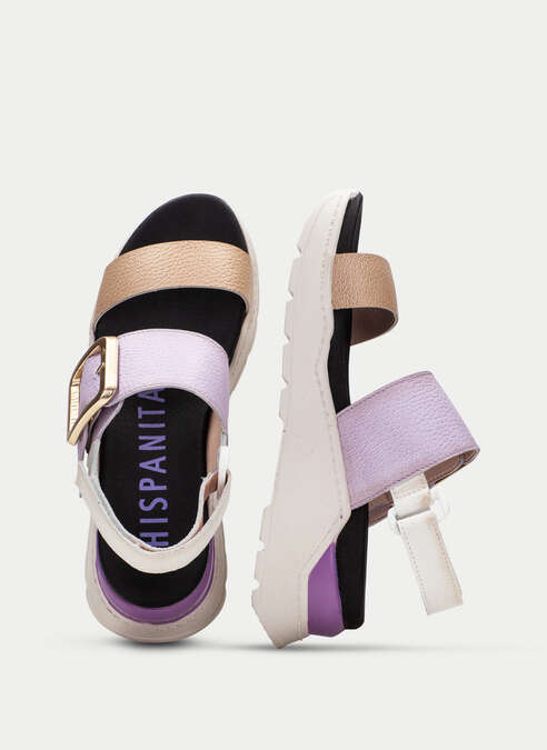 sandalias sport grazia blanche-camel-lavander