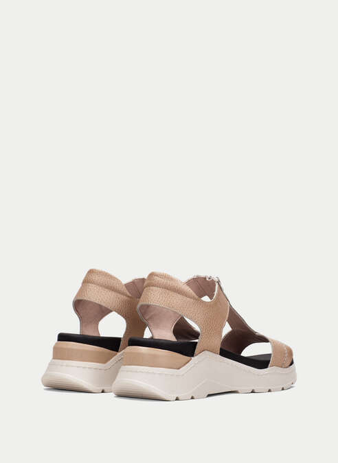 sandalias sport grazia camel